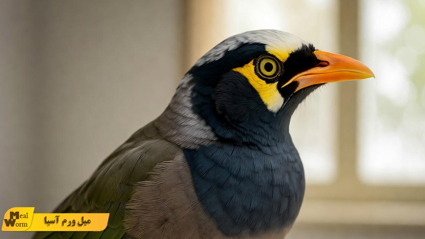 رژیم غذایی مرغ مینا
