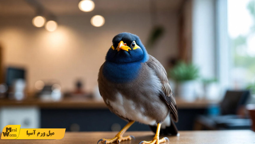 مشکلات تنفسی در مرغ مینا