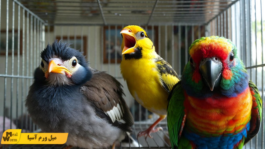 انتقال بیماری ‌های عفونی بین مرغ مینا و دیگر پرندگان