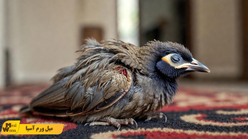 درمان انگل و شپش در مرغ مینا