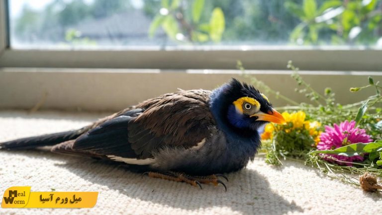 درمان اسهال در مرغ مینا